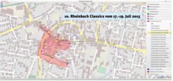 Stadtplan Rheinbach Classics Gelände