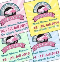 4 Festival CD´s Rheinbach Classics Cover